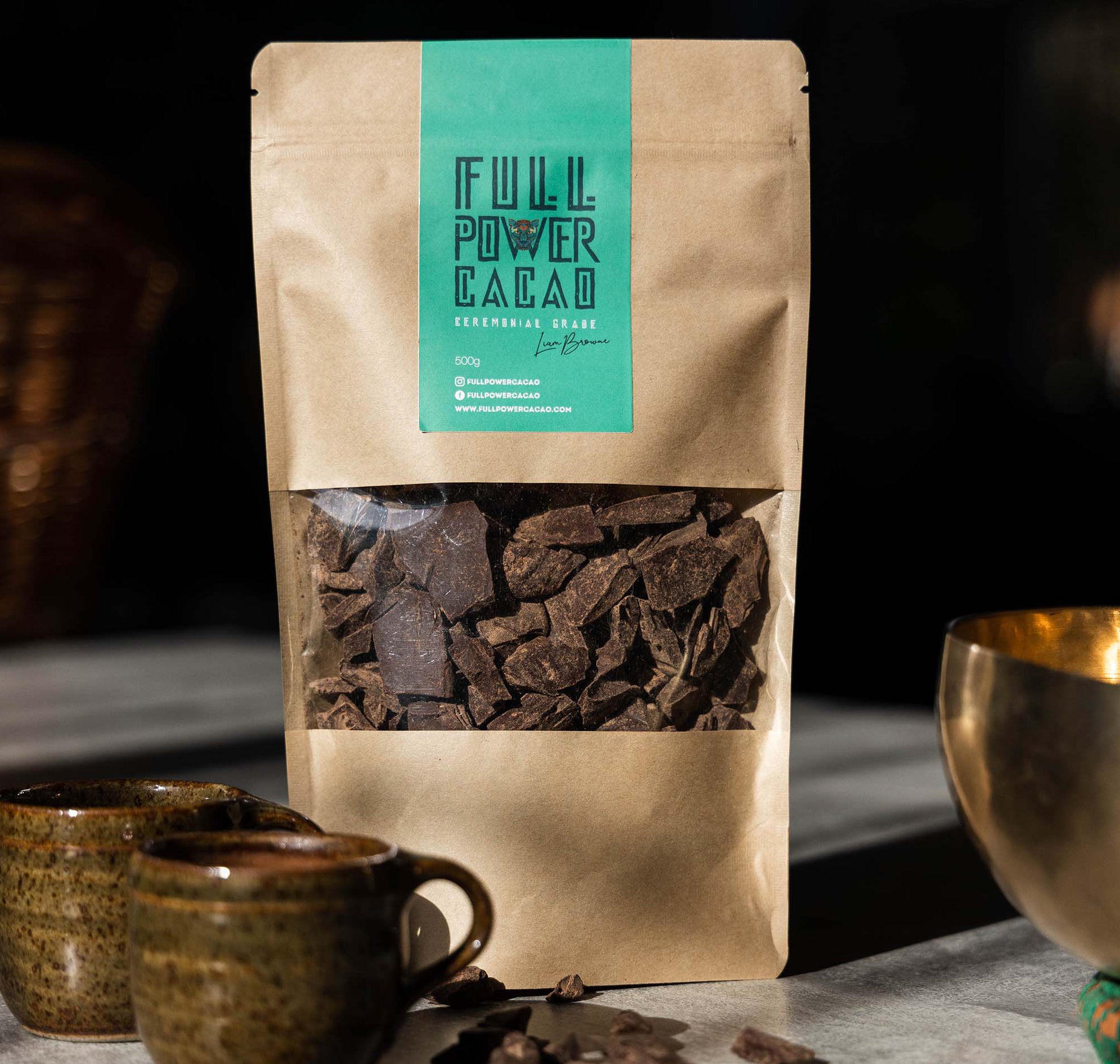 Full Power Cacao Ceremonial Grade Pack of 500g