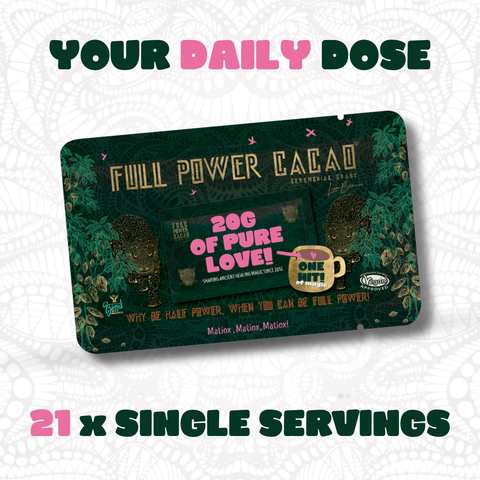 FULL POWER CACAO SINGLE SERVINGS