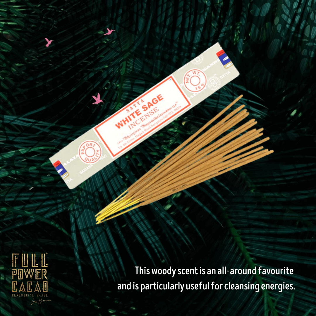 Satya White Sage Incense Sticks